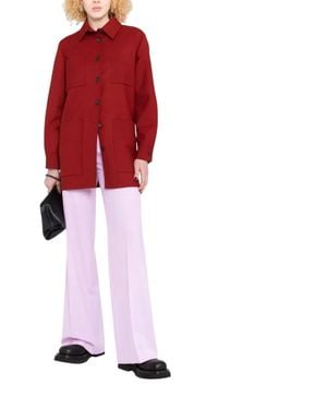 Ferragamo Long Sleeve Shirt - Red