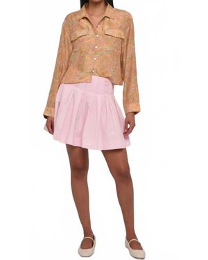 LOVE THE LABEL Rachael Sari Top - Pink