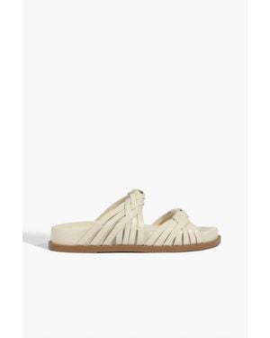 SCHUTZ SHOES Tara Sporty Slide - White