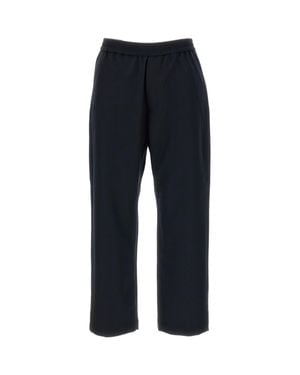 Barena Alfonso Slim-Fit Natural Stretch Wool Flannel Pants - Blue