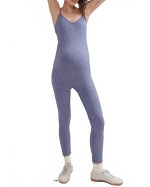 HATCH The Body Rib Unitard - Blue