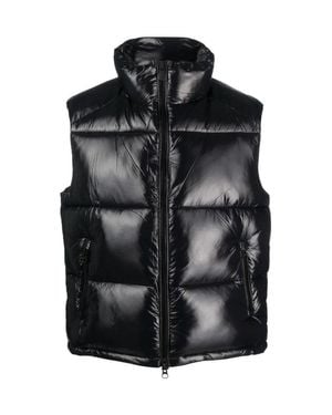Save The Duck Aliantus Puffer Vest Jacket - Black