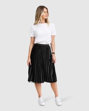 Belle & Bloom Mixed Feeling Reversible Skirt - White