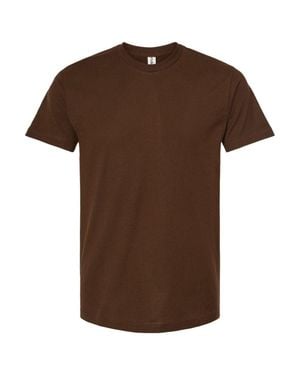 Tultex Fine Jersey T-Shirt - Brown