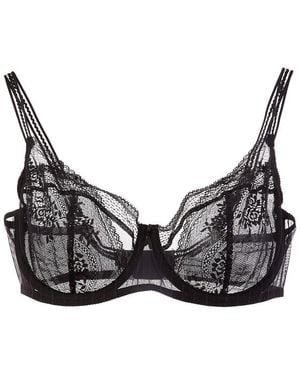 Passionata Maddie Lace Demi Bra - Black