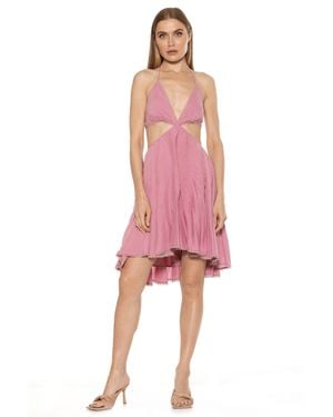 Alexia Admor Ali Halter Dress - Pink