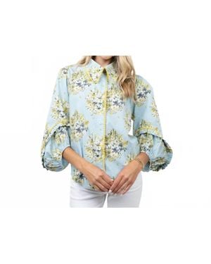 Ivy Jane Spring Bounty Shirt - Blue
