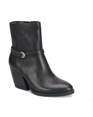 Kork-Ease Solstice Leather Booties - Black