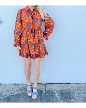 Jodifil Somewhere Only We Know Floral Printed Dress - White