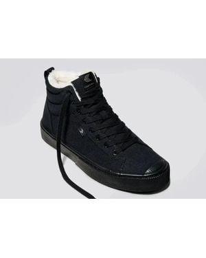 CARIUMA Oca Therma High Sneakers Suede Shearling Shoes Gal821 - Black