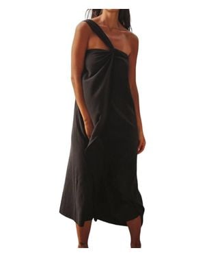 Handloom Pia Maxi Dress - Black