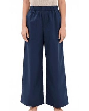 Jonathan Simkhai Arden Pull On Pant - Blue