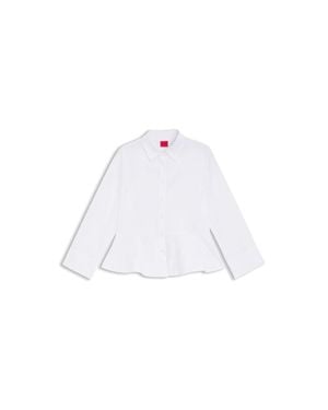 HUGO Slim-Fit Blouse - White