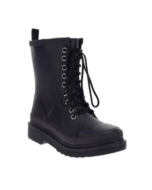 Chooka Damascus Lace Up Mid Rain Boot - Blue