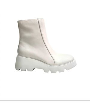 Naked Feet Xenus Platform Ankle Boots - Gray