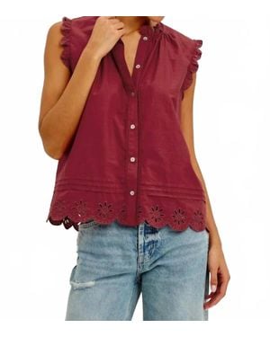 Rails Avery Sleeveless Top - Red