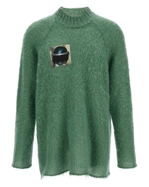 Undercover 'Uc2 E4904 2' Sweater - Green