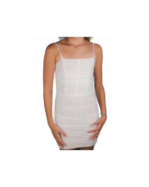 If So Sheer Overlay Dress - Black