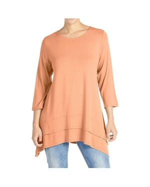 Coco + Carmen Double Layer Tunic - Orange