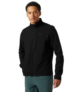 Helly Hansen Sirdal Jacket Softshell Long Sleeve Full Zip Jdm1874 - Black