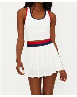 Beach Riot Ash Racerback Top - White