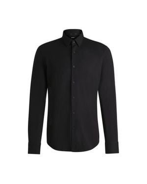 BOSS Slim-Fit Shirt - Black