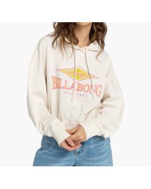 Billabong All Time Fleece Pullover Hoodie - Natural