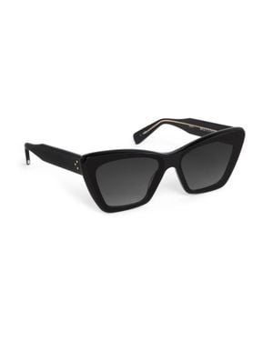 Krewe Brigitte Nylon Cat Eye Non-Polarized Sunglasses - Black