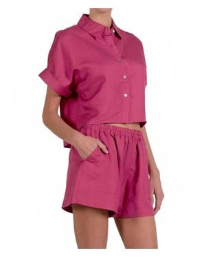 Elan Miami Shorts - Pink