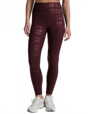 Beyond Yoga High Waisted Midi Legging - Red