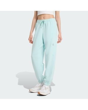 adidas All Szn French Terry Loose Pants - Blue