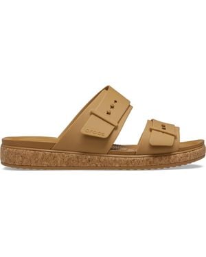 Crocs™ Brooklyn Cork Buckle Low Low - Brown