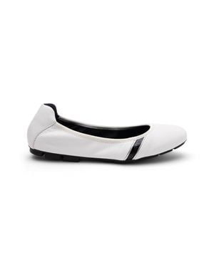 Hogan H511 Flat Ballerina Pumps - Black