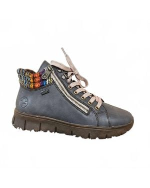 Rieker Waterproof Winter Boot - Blue