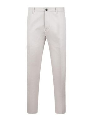 Nine:inthe:morning Giove Slim Chino Pant - Gray