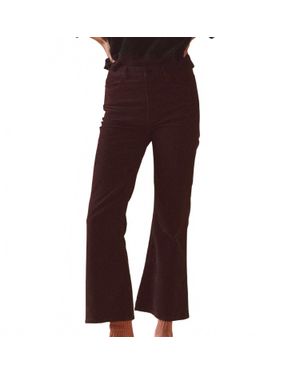 The Great Kick Boot Corduroy Jeans - Brown