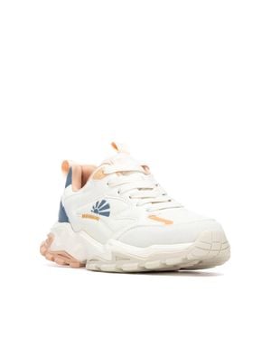 Xti Refresh Collection Casual Lace-Up Sneakers - White