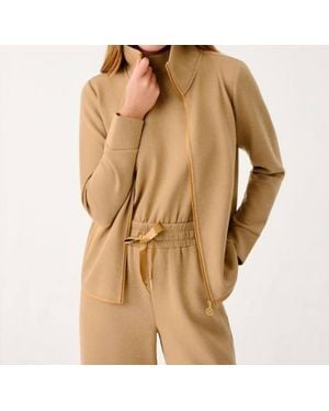 Lilly Pulitzer Basque Upf 50+ Full Zip Jacket - Brown