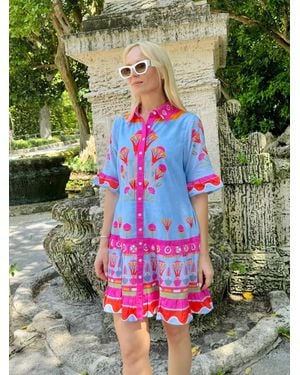 IslaPayal Lisbon Mini Dress - Green