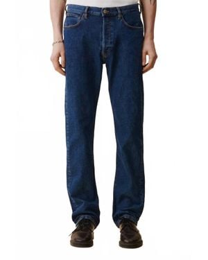 Jeanerica Casual Straight Leg Jeans - Blue