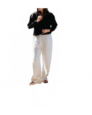 Whimsy and Row Diana Half Zip Pullover - Black