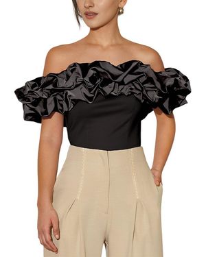 VERA DOLINI Top - Black
