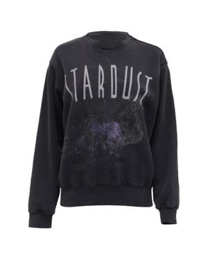Anine Bing Ramona Stardust Sweatshirt - Black
