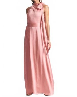 Sachin & Babi Kayla A-Line Maxi Gown - Pink