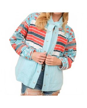 Blue B Sierra Trails Fleece Jacket - Blue