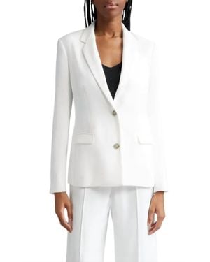 ATM Crepe Twill Soft Blazer - White