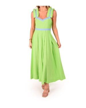 Emily Mccarthy Empire Maxi Dress - Green
