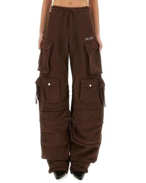 The Attico Fern" Long Pants - Brown