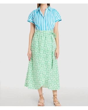 Livro Coast Midi Dress - Green