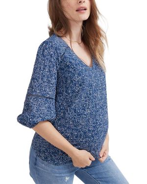 HATCH The Juliet Top - Blue